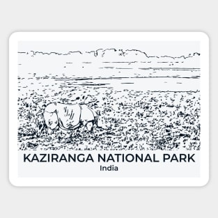 Kaziranga National Park - India Magnet